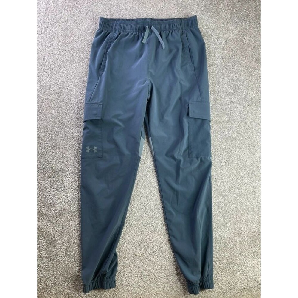 Under Armour Joggers Boy’s XL Gray Cargo Pockets
